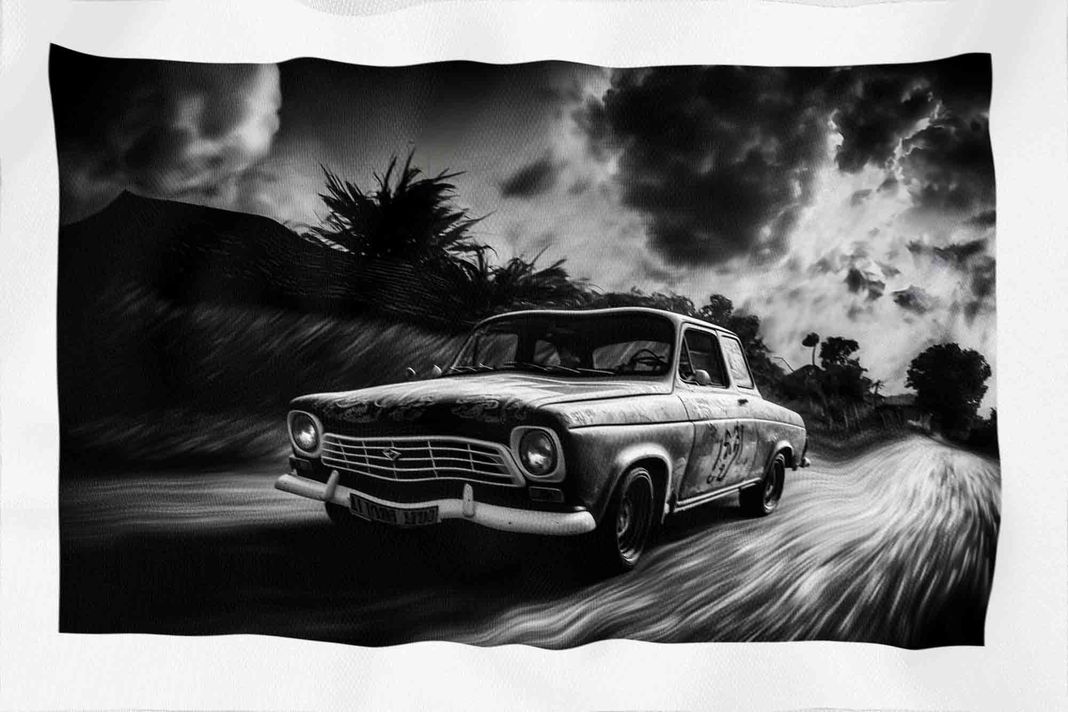 Tela Impermeable Estampada Carros D2 50cm x 70cm-2