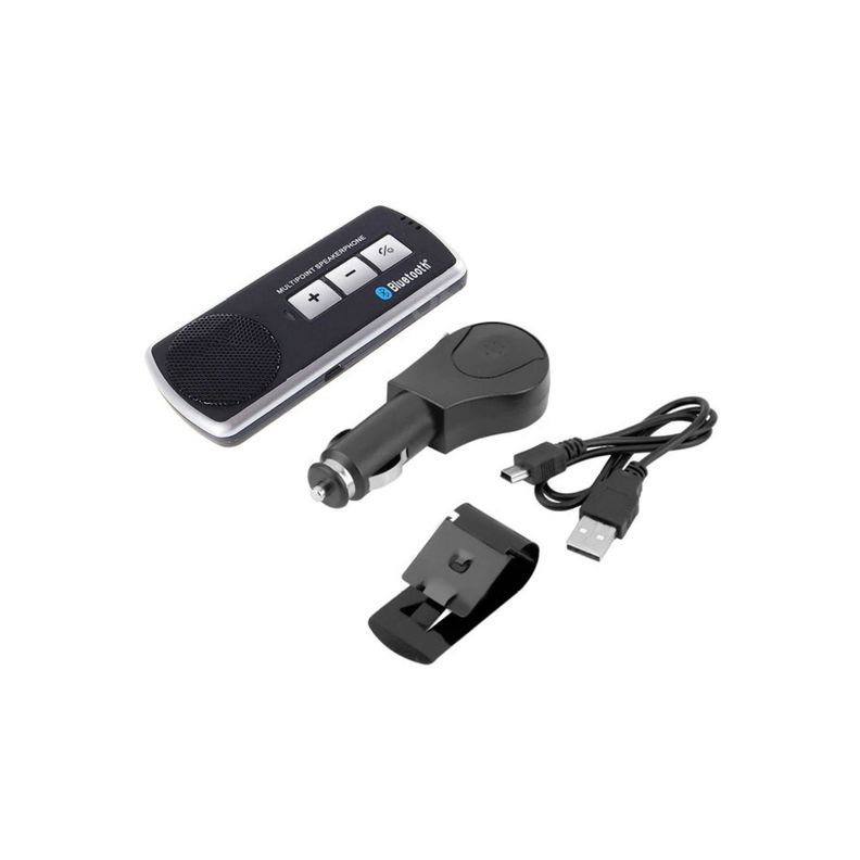 Manos Libres Bluetooth Multipunto Con Parlante Para Auto - PuntoStore-1