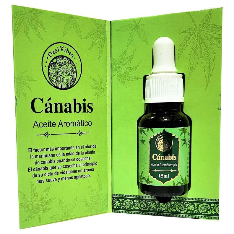Aceite Aromaterapia Cannabis - Desi Vibes-0