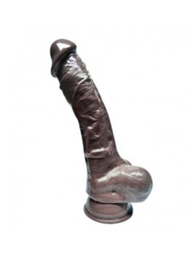Coloso Mulato Dildo Realistico 24cm c/ sopapo-0