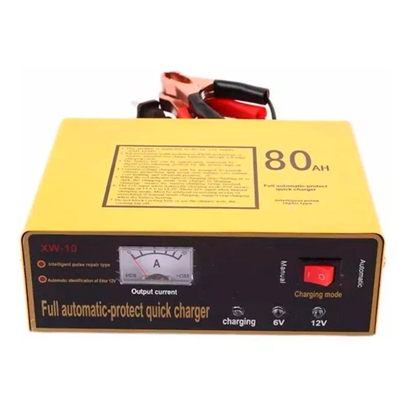 Cargador De Batería De Auto 220v 6v-12v 80 A-0
