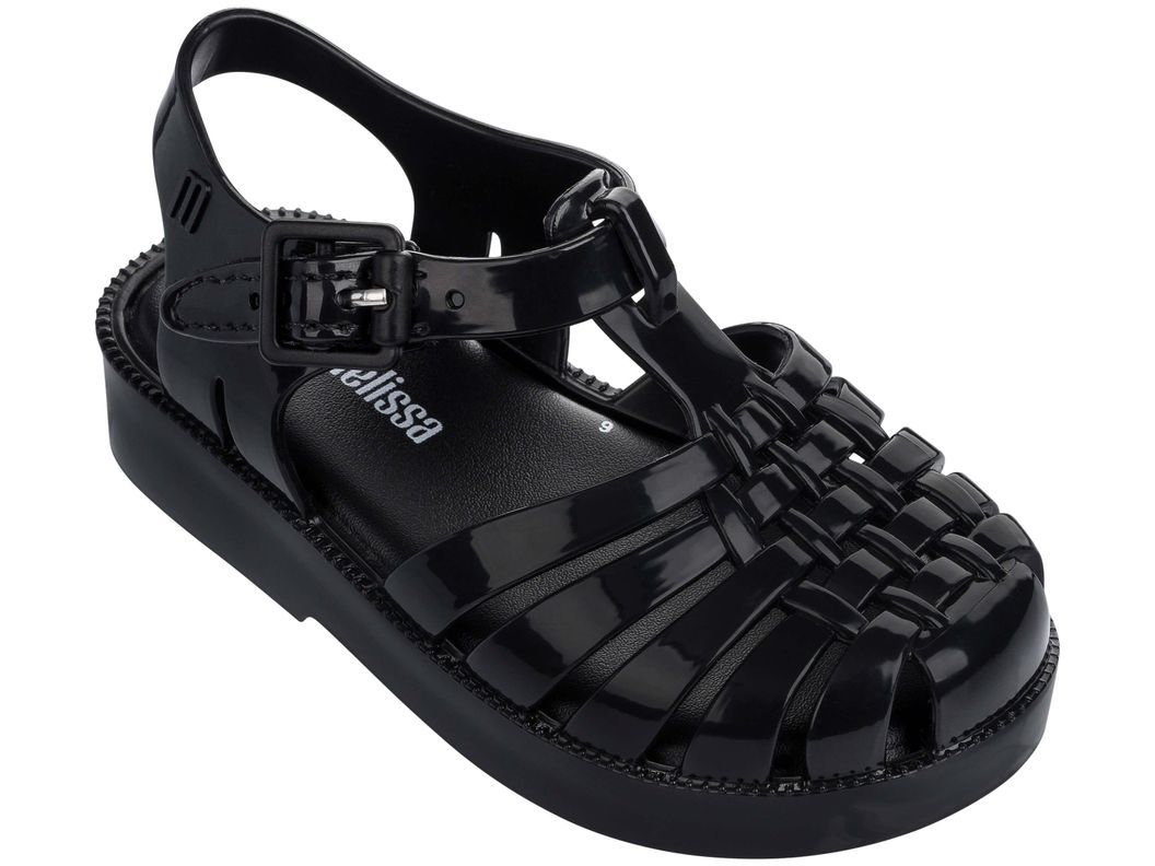 Sandalia Possession Negro Mini Melissa-4