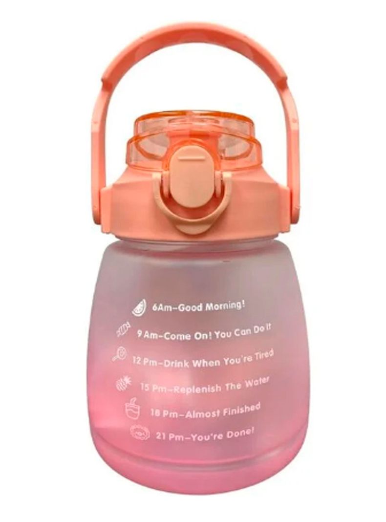 botella para agua motivacional rosa 1.3 l-0