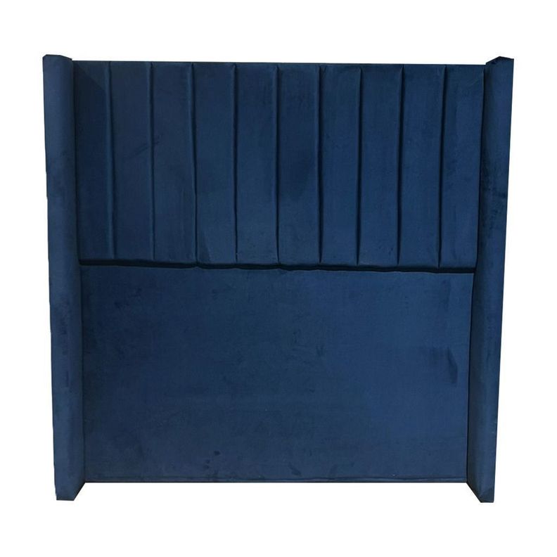 Respaldo Tubular HVM 2P Azul Oscuro a piso Brazos