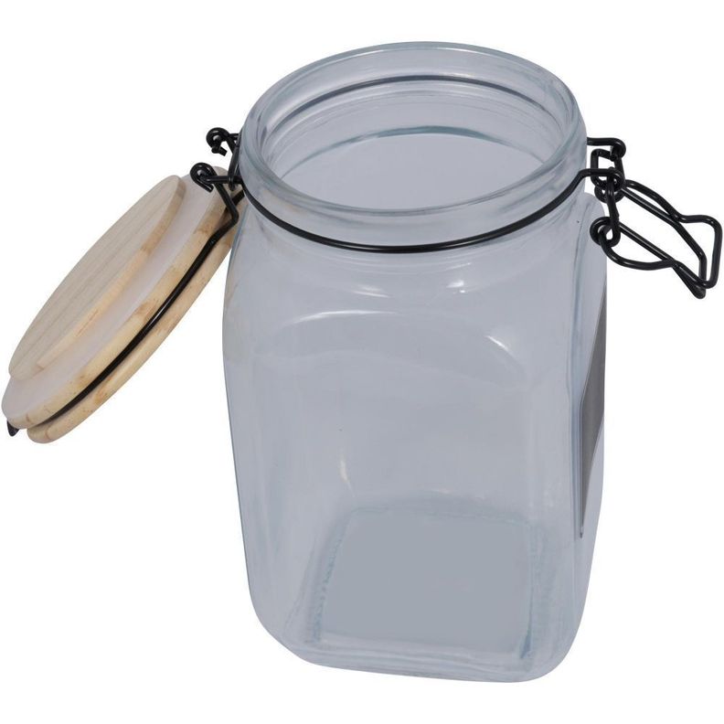 Frasco de Vidrio con Tapa-1