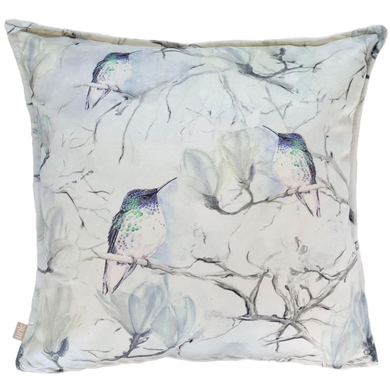 FUNDA COJIN VELVET MAGNOLIO PICAFLOR 45X45 Diseno 1