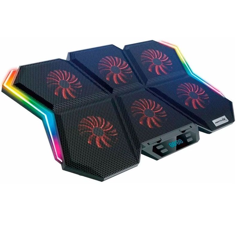 Ventilador Gaming Portatil Con 6 Ventiladores Rx0051-0