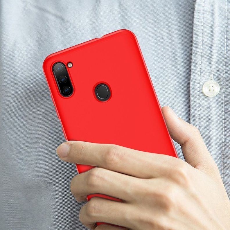 Carcasa: Galaxy A11 - Resistente Funda / Rojo-7