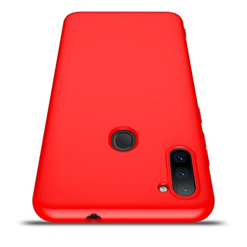 Carcasa: Galaxy A11 - Resistente Funda / Rojo-1