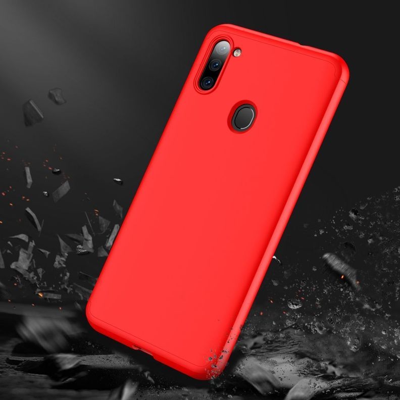 Carcasa: Galaxy A11 - Resistente Funda / Rojo-5