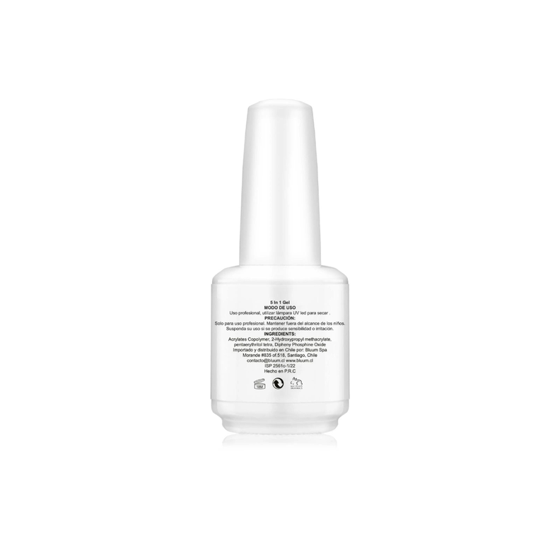 Esmalte 5en1 Base Top Pegamento Reinforcement Extensión 15ml-1