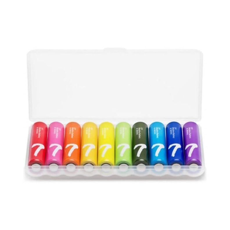 Xiaomi Pilas Alcalinas Desechables AAA Arcoiris -1