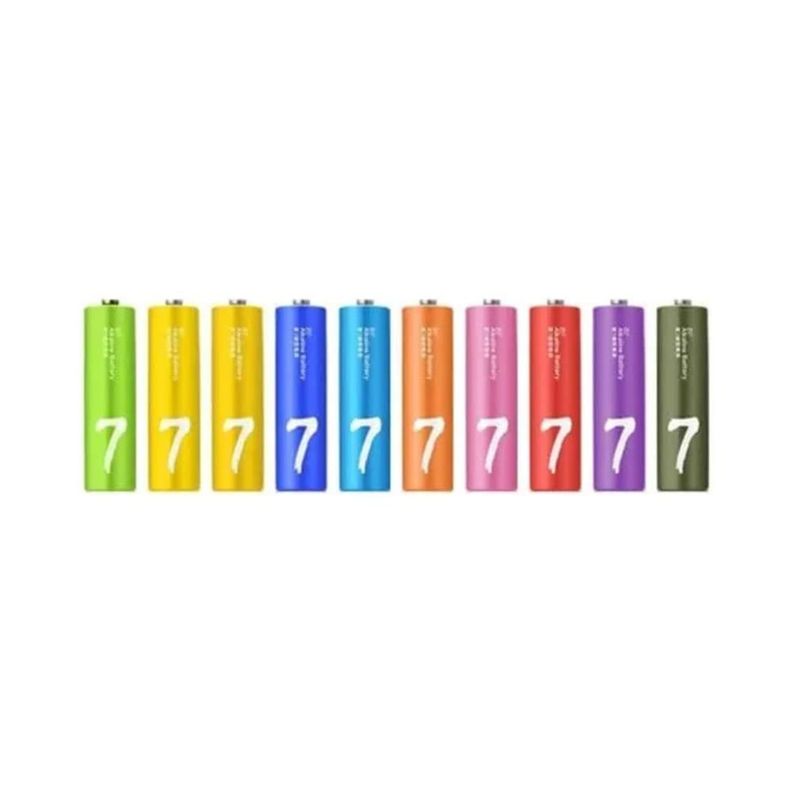 Xiaomi Pilas Alcalinas Desechables AAA Arcoiris -0