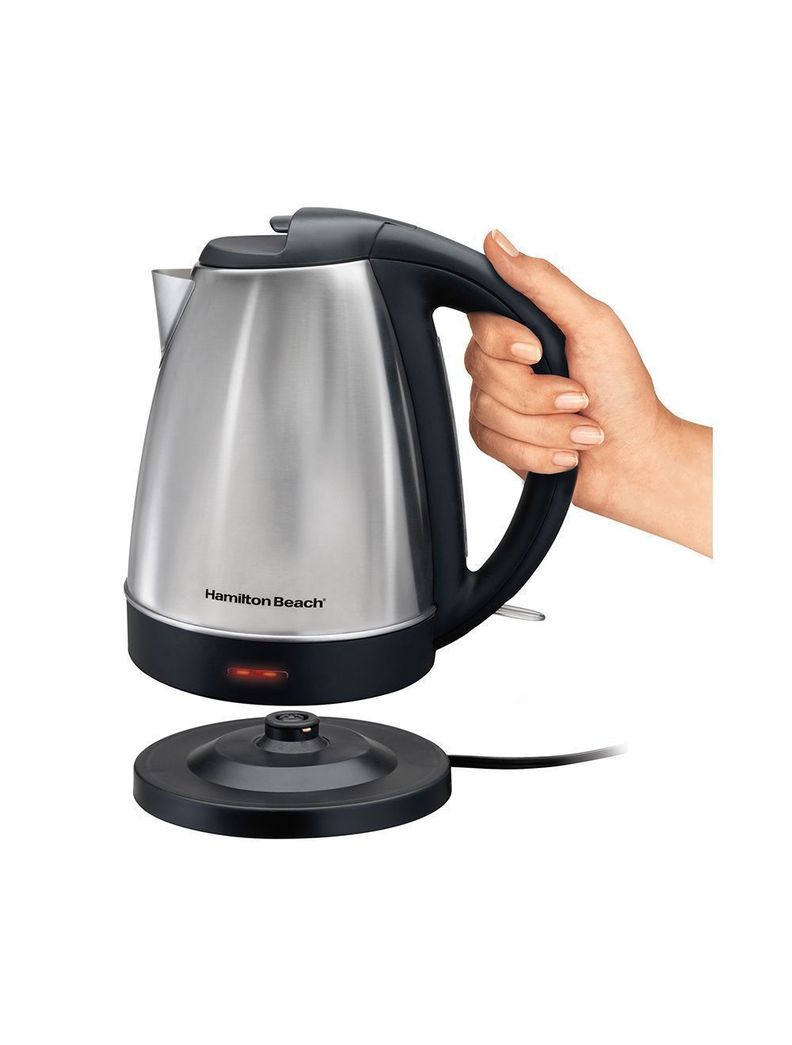 Hervidor Eléctrico Hamilton Beach Acero Inoxidable 1,7 L Plata 40989-CL-1