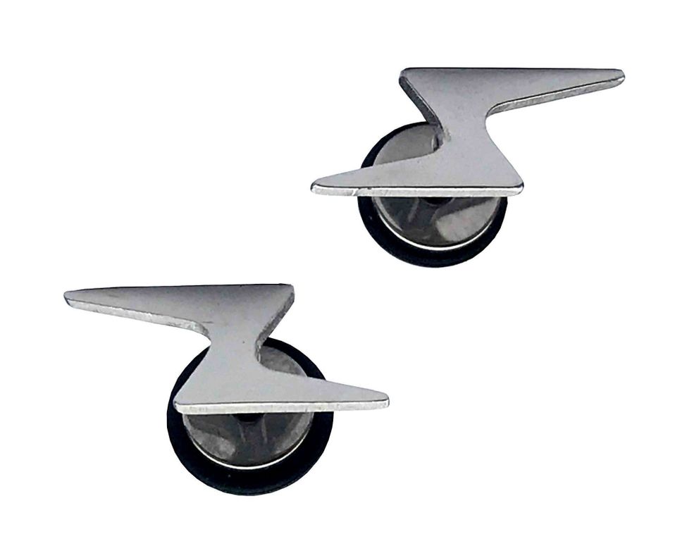 Aros Acero diseño Rayo-0