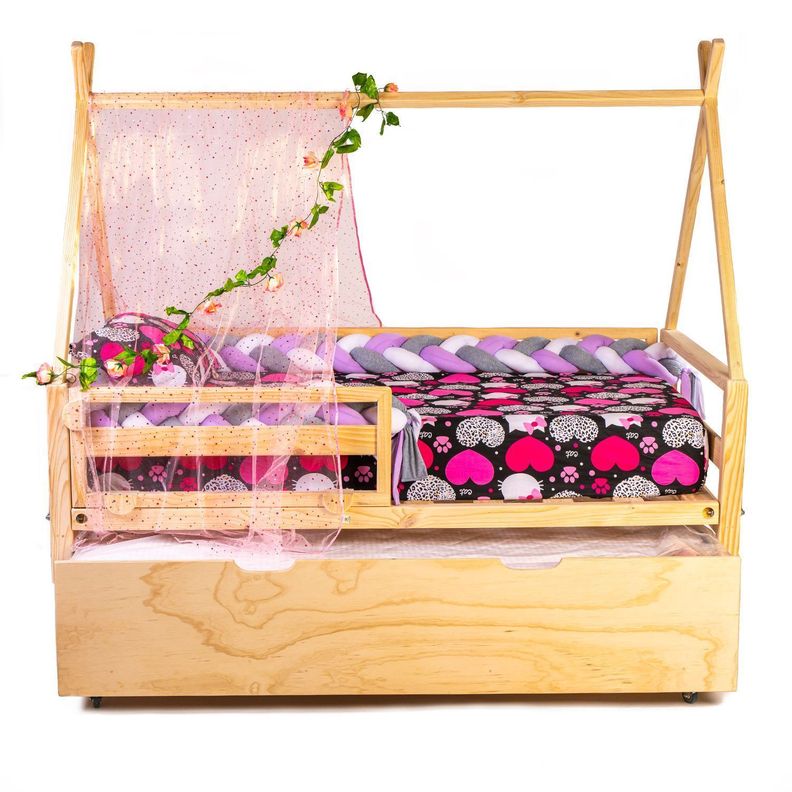 Cama infantil, Cama nido tipi bh - 1 plaza-1