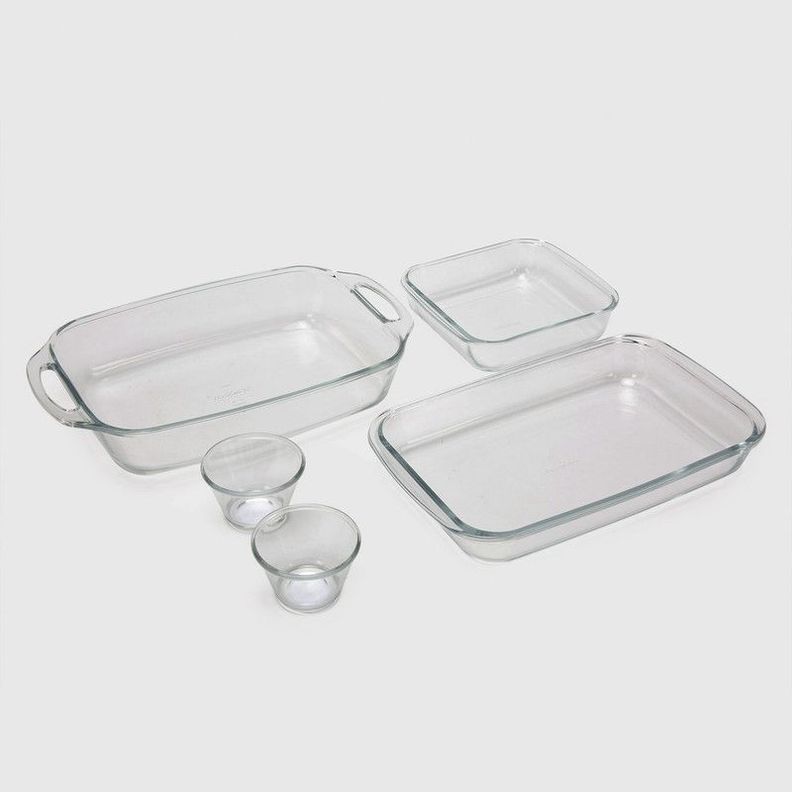 Set 5 Asaderas De Vidrio AH108 - ArtHome-0