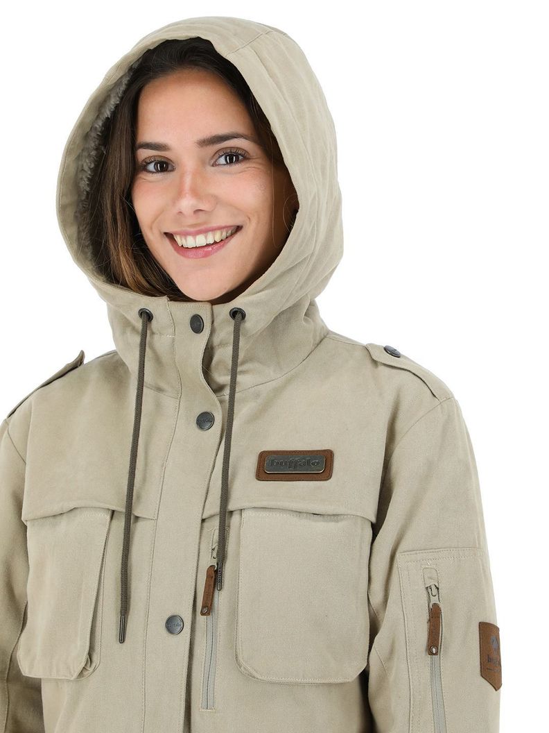 Chaqueta Corcovado Caqui Mujer-3