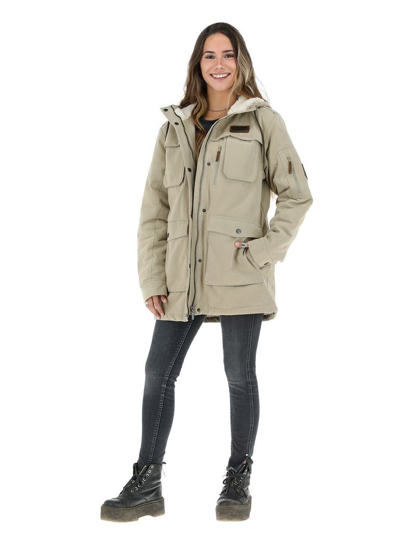 Chaqueta Corcovado Caqui Mujer-1