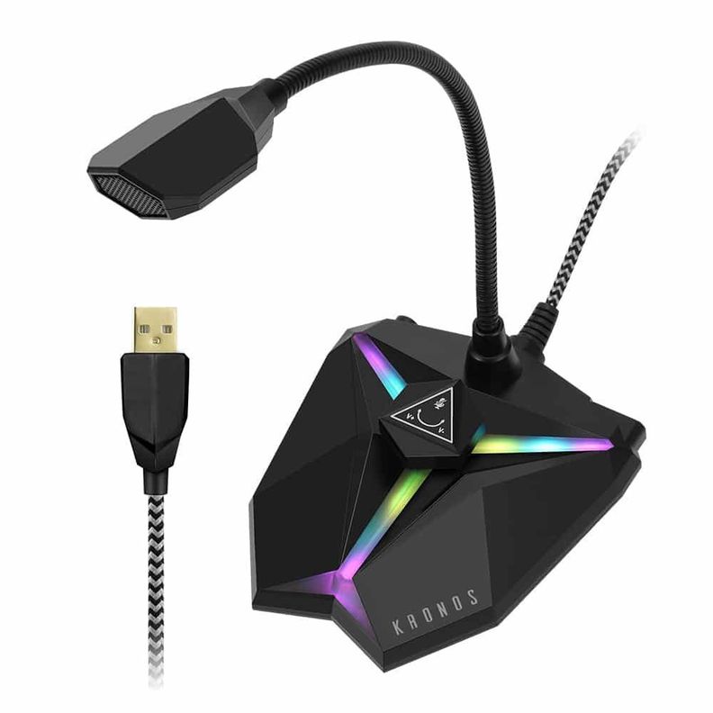 Micrófono Gamer Flexible Kronos Gregal – RGB-0