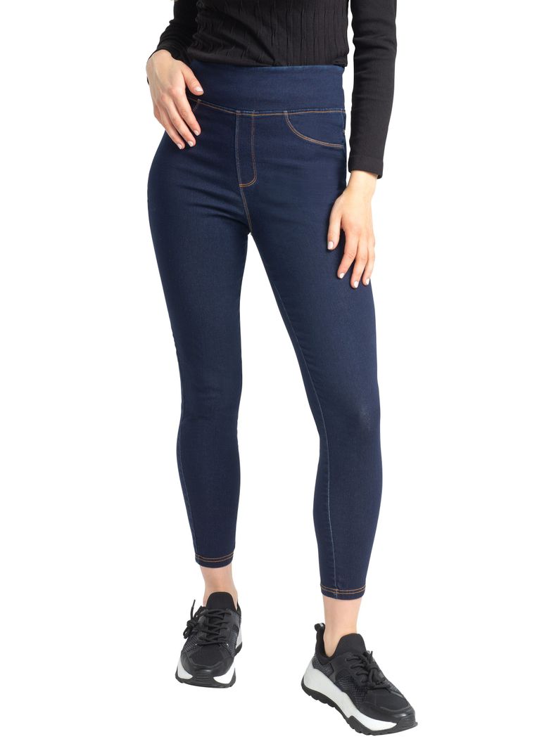 LEGGING ALGODÓN AZUL CAFFARENA-0