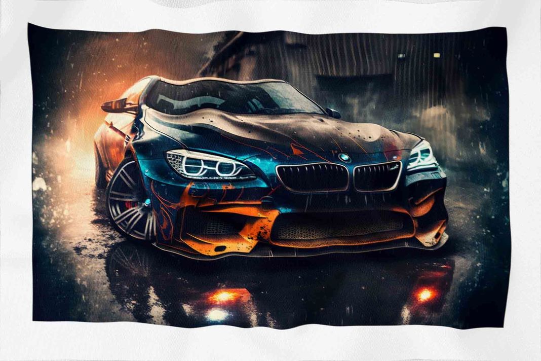 Tela Impermeable Estampada Carros D18 50cm x 70cm-2