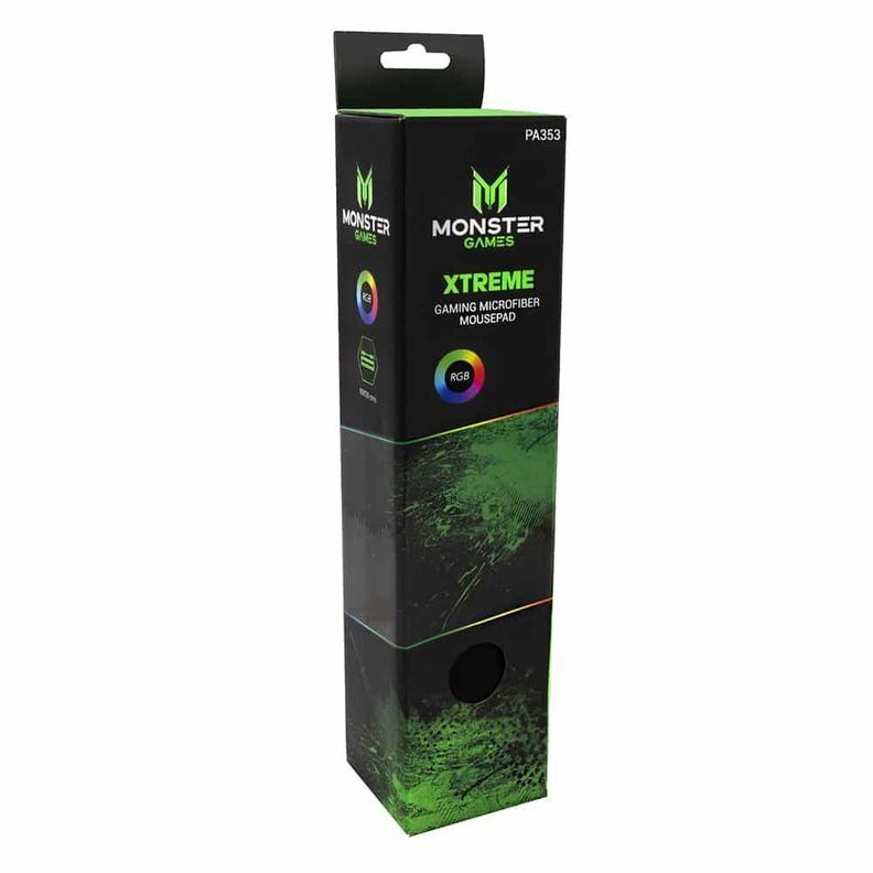 Mousepad Monster Games PA353 – Xtreme (80x30cm), RGB-3