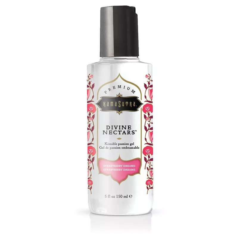 Lubricante c/ Sabor Kama Sutra Néctar Divino Frutilla-0