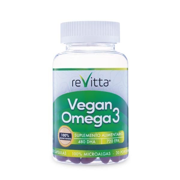 Omega 3 vegano 100% microalgas 120 cápsulas-0