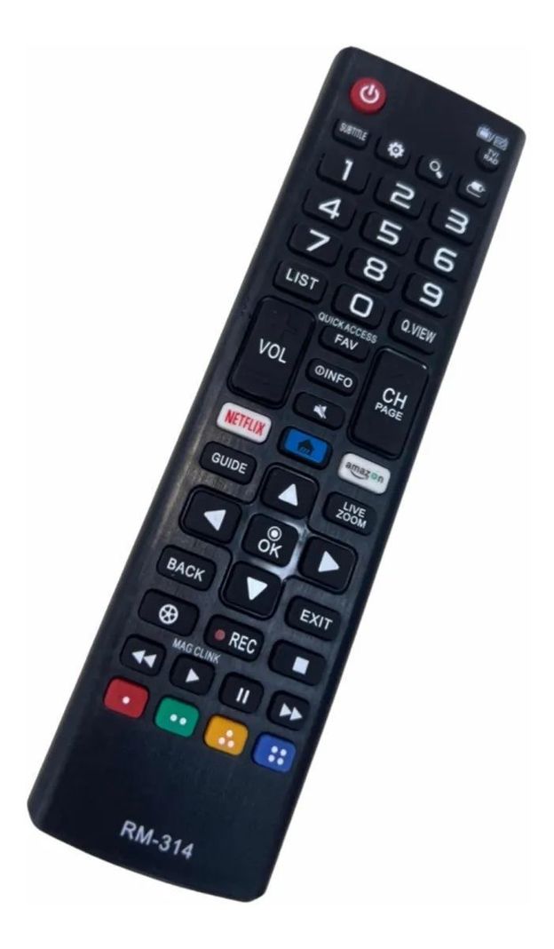 Control Remoto Generico Compatible LG Smart Tv + Pilas-1
