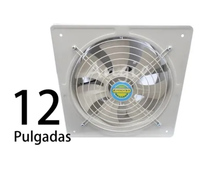 Extractor De Aire Industrial 12 Pulgadas 300mm 120w-1