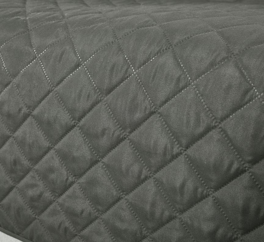 Funda para sofá 2 cuerpos gris 85 x 135 cm -6