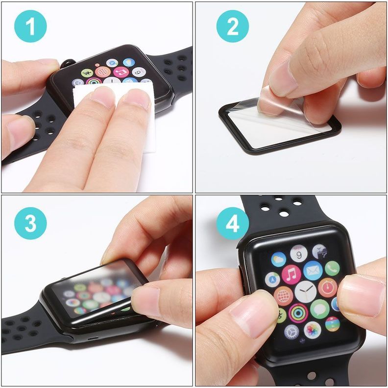 Lámina Mica De Hidrogel Compatible Iwatch Apple Watch 38MM-2
