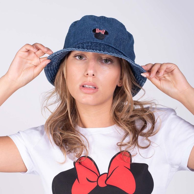 Gorro Mujer Minnie Icon Azul Disney-0