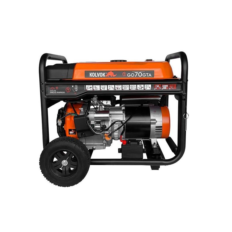 Generador Eléctrico a Gasolina 6.500W P/Eléctrica con Conexión a ATS-1