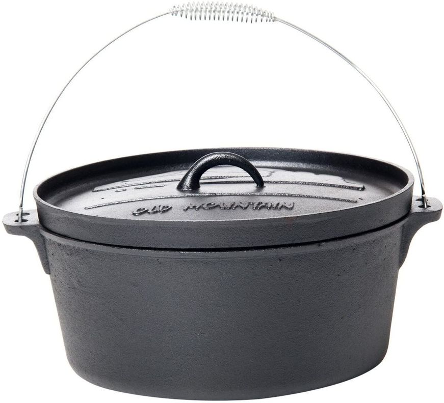 Olla 7,57 L Con Tapa Hierro Fundido Old Mountain-0