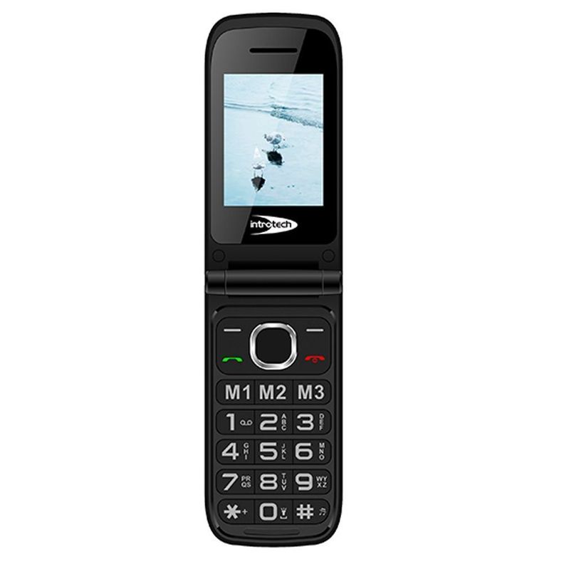 Celular Senior 4G Clamshell 1450mAH Rojo Introtech-2