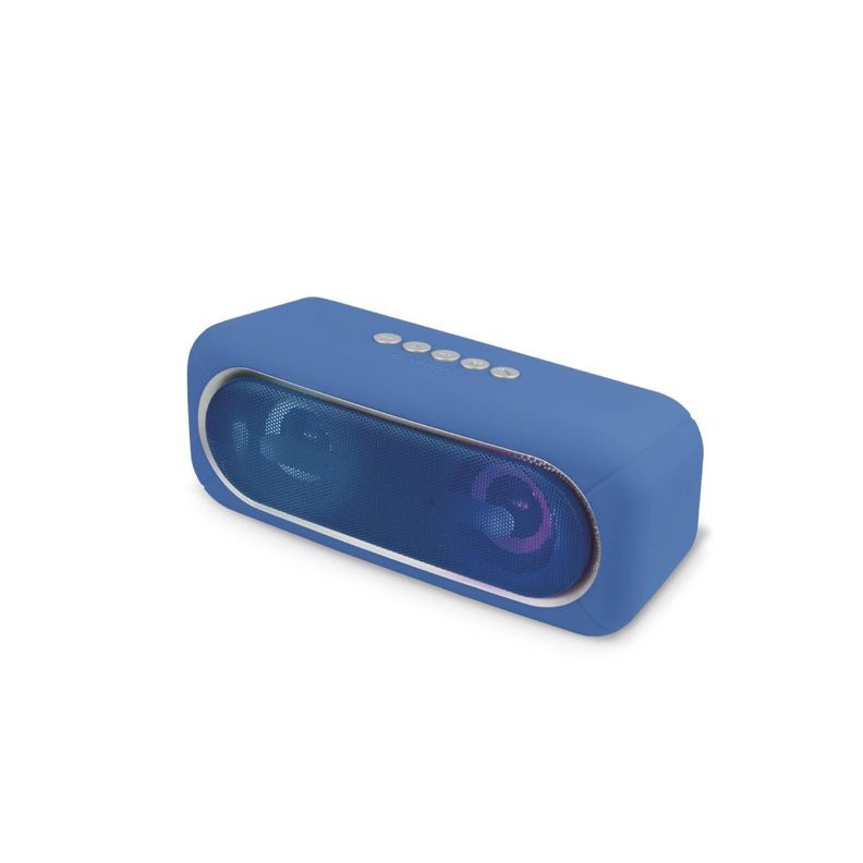 Parlante Bluetooth TWS Portatil RGB Azul Audiopro-0