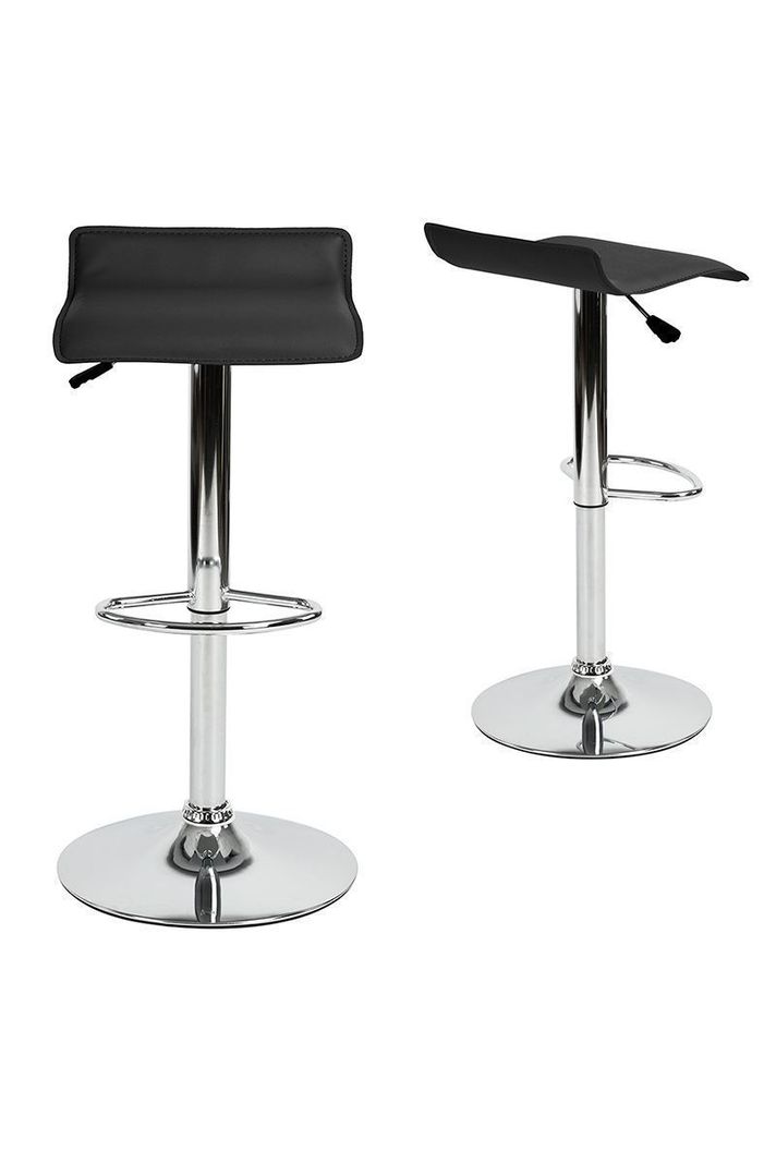 Pack de 2 Pisos de Bar Ajustables Novahus Negro-3