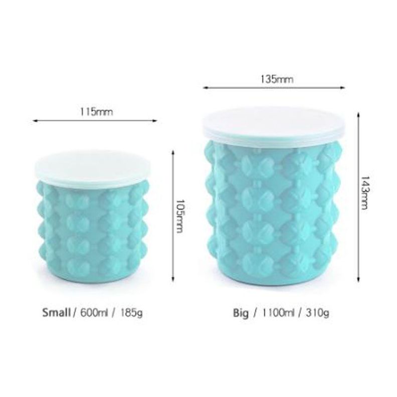 Hielera cubetera de silicona 1100ml-1