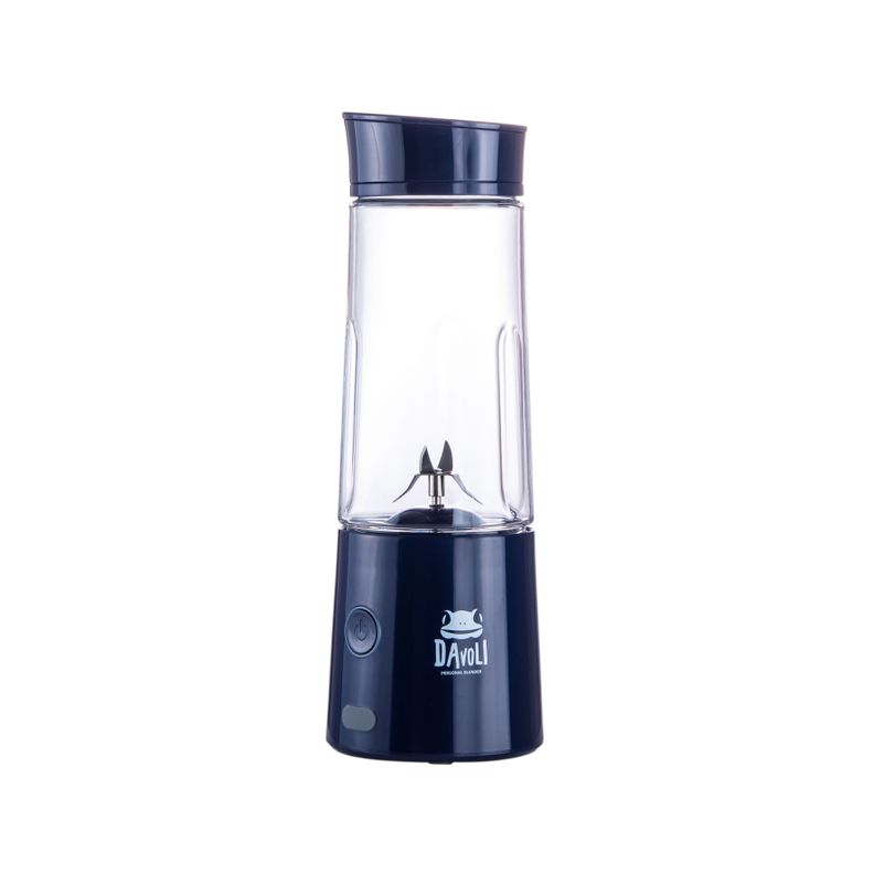Licuadora Personal Portatil Davoli Vaso de Tritan Azul