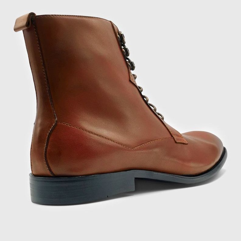 Botin Templarios Salomón Café Hombre-3