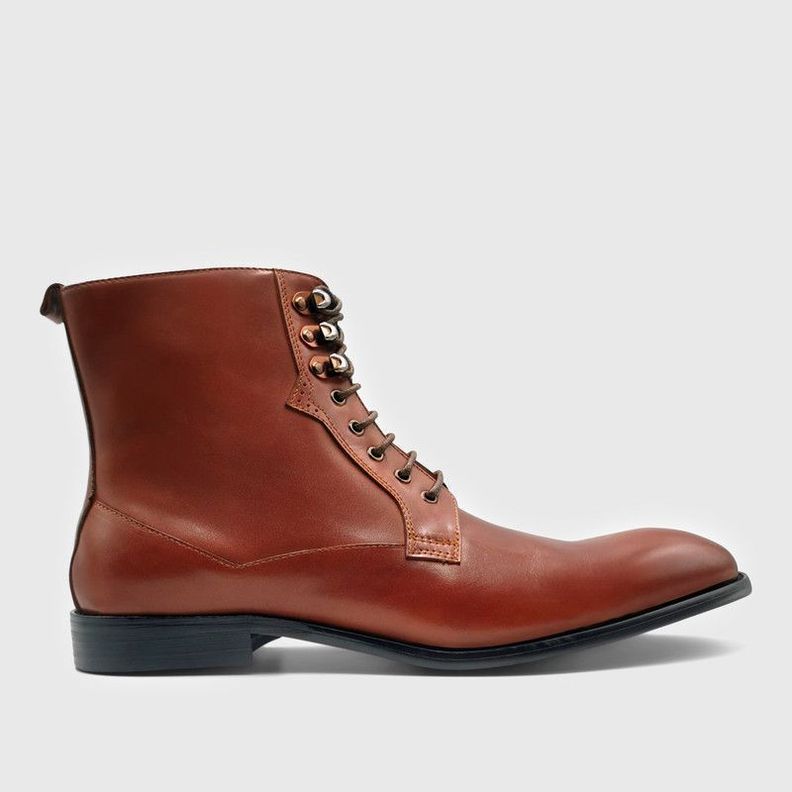 Botin Templarios Salomón Café Hombre-0