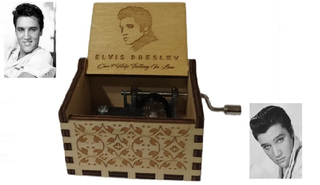 caja musical ELVIS PRESLEY  Cafe