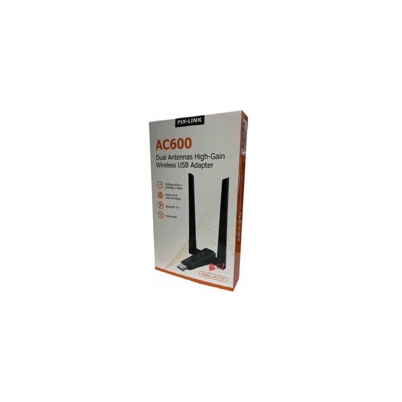 Adaptador Antena Usb Wifi 750mbps Con Bluetooth - PuntoStore-2