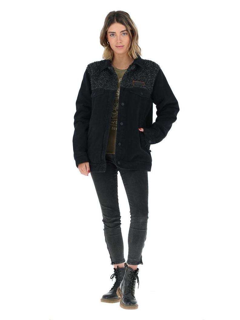 Chaqueta Chaeto Negro Mujer-1
