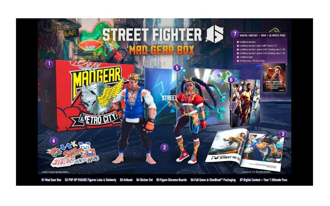 Street Fighter 6 Collector's Ed.- Ps5 Físico - Sniper-0