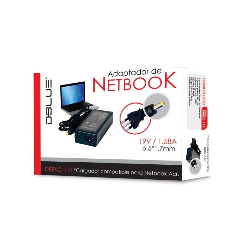Cargador Notebook Compatible Acer 19 V 1.58A 30W-1