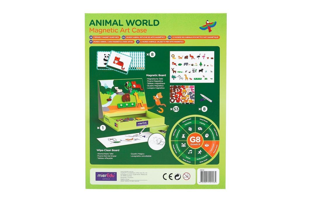 Juego y Arte Magnetico Mundo Animal-5