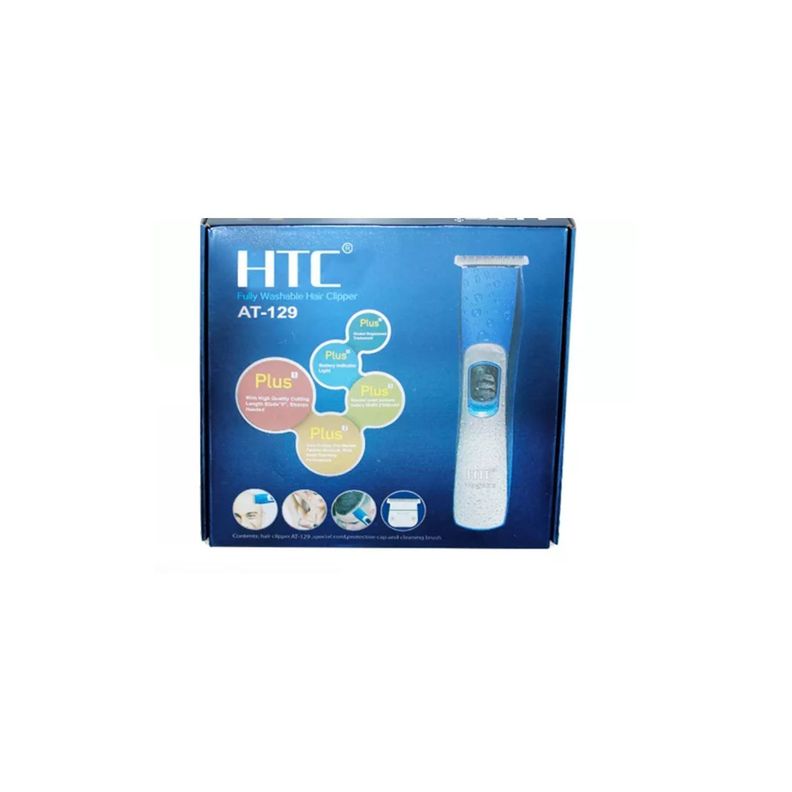 Máquina Corta Pelo Htc Recargable Azul - PuntoStore-3